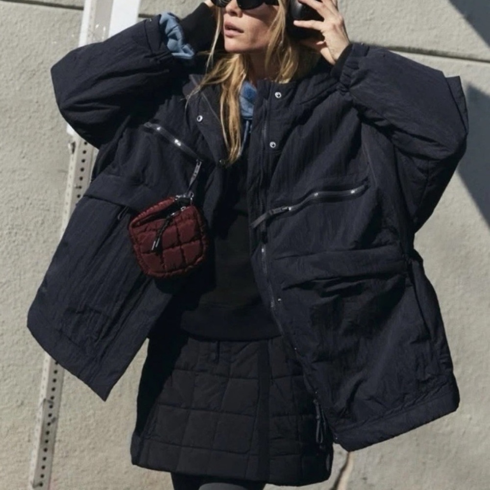 FP Movement by Free People Black Puffer Jacket